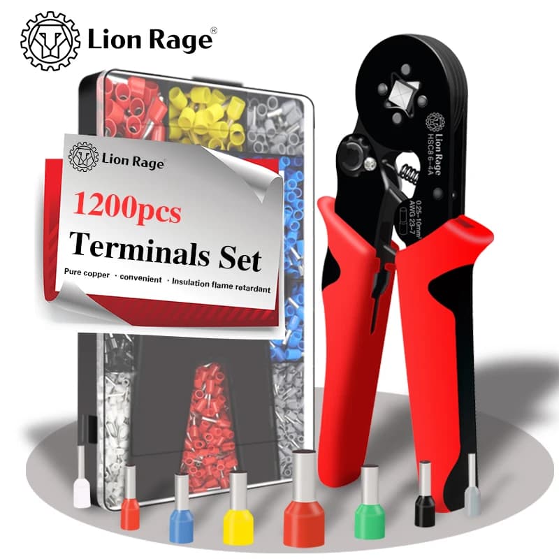 Szczypce HSC8 6-4A do tulejek z pudełkiem 🧰